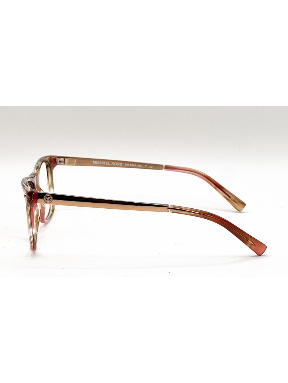 Michael Kors MK 4040 3240 Pink Floral Full Rim Authentic Eyeglass Frames 52-16 - Picture 2 of 5